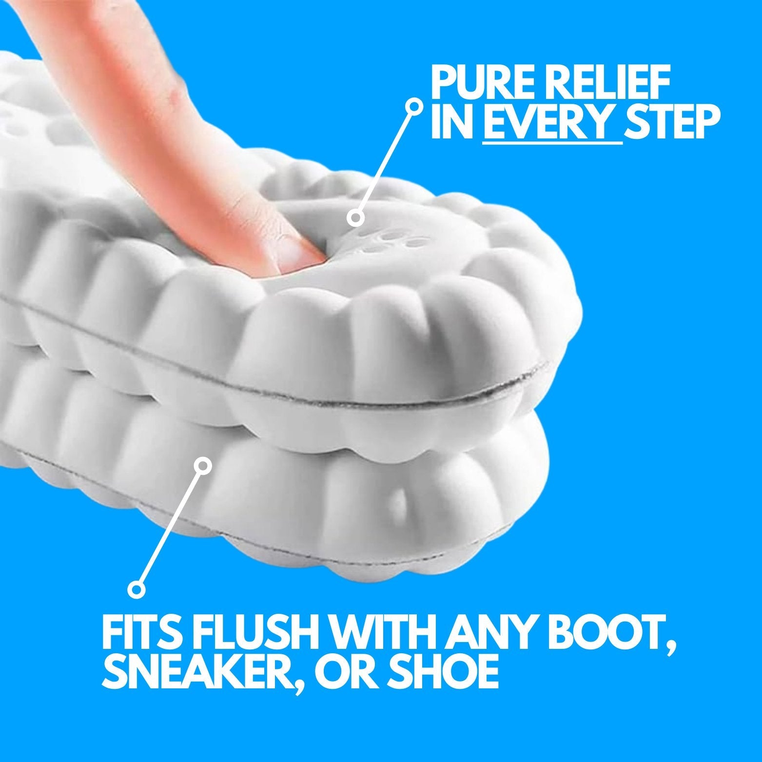 Ortopedicke Vlozky - Memory Foam s Oporou Klenby