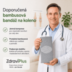 Bambusové kompresní návleky na kolena